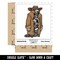 Water Bottle Sticker Set Three Raccoons In a Trench Coat Funny Cute Waterproof Vinyl Stickers Pack Decal, Skateboard, Laptop, Car, Window, Bumper - 5 Pack